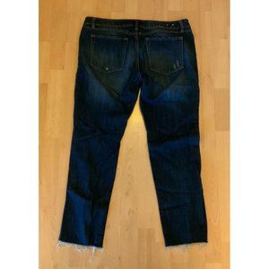 Cabi Jeans 3045 Slim Boyfriend Distressed Denim Jean Women's Size 12